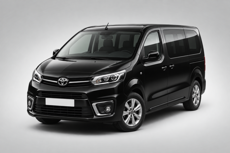 Black Toyota Proace Standard Van